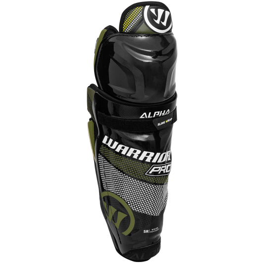 Alpha Pro | Warrior beenkappen voor ijshockey | shin guards voor ijshockey | top-lijn