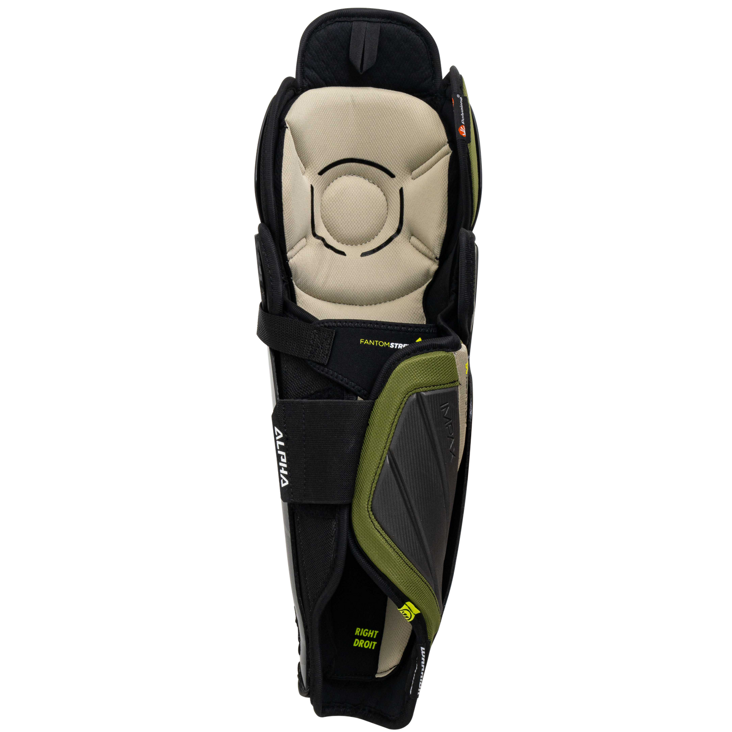 Alpha Pro | Warrior beenkappen voor ijshockey | shin guards voor ijshockey | top-lijn